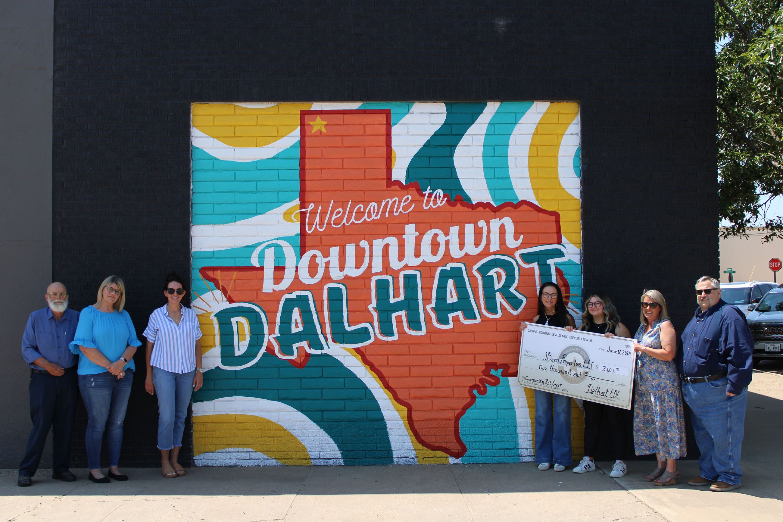 JBeen Community Art Grant Mural 1